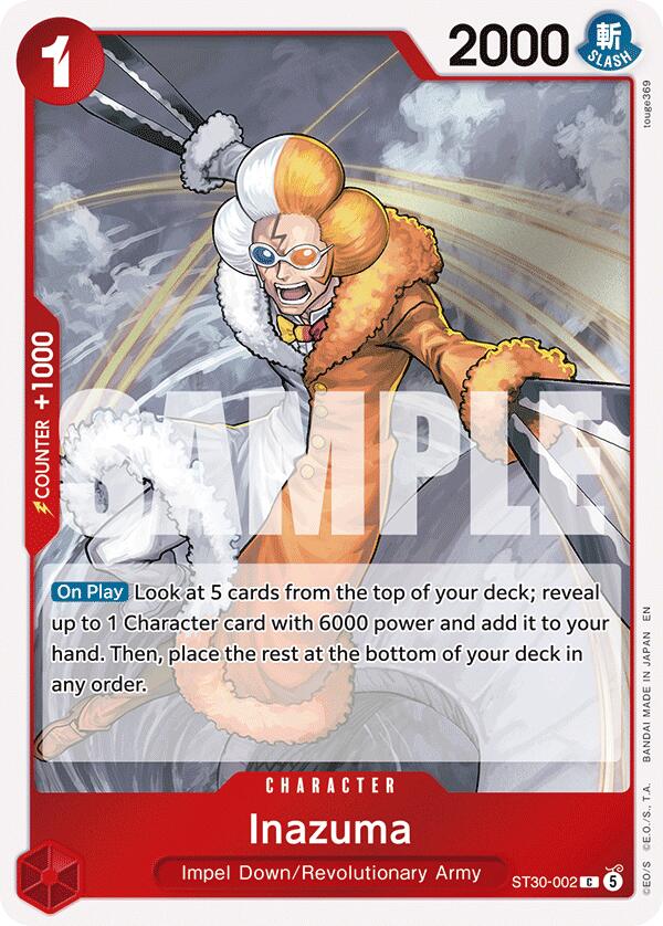 Inazuma [Starter Deck EX: Gear 5] | Gamers Paradise