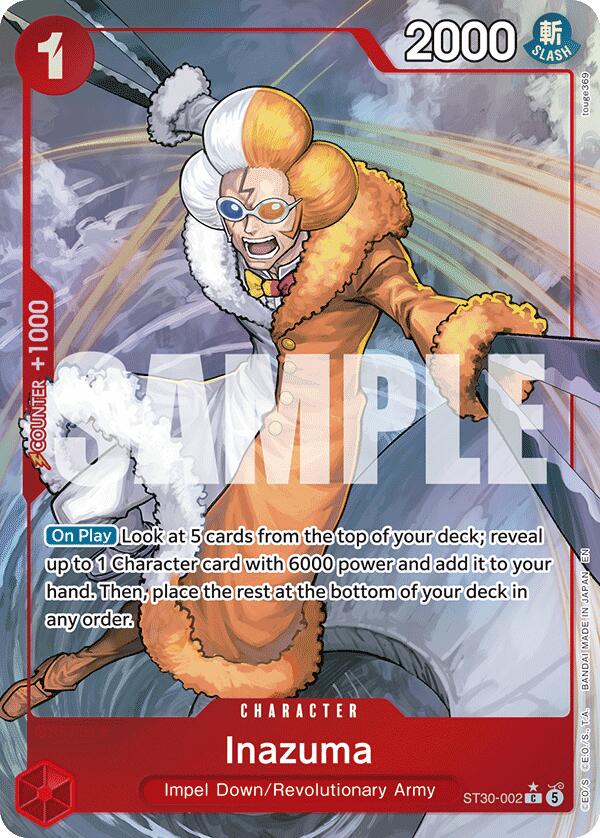 Inazuma (Full Art) [Starter Deck EX: Gear 5] | Gamers Paradise