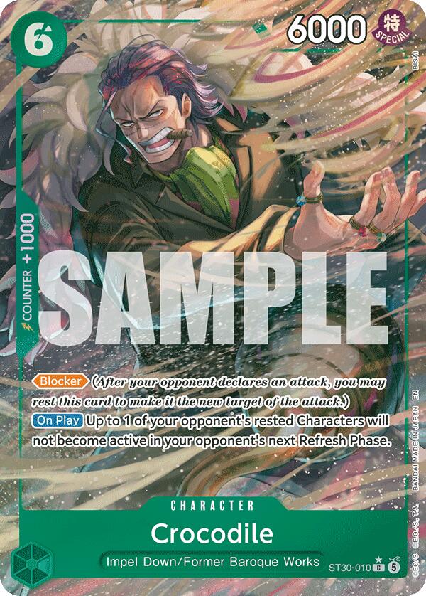 Crocodile (Full Art) [Starter Deck EX: Gear 5] | Gamers Paradise