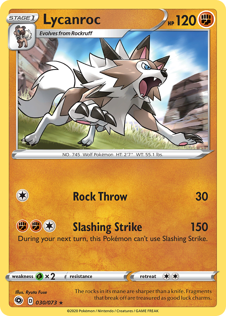 Lycanroc (030/073) [Sword & Shield: Champion's Path] | Gamers Paradise