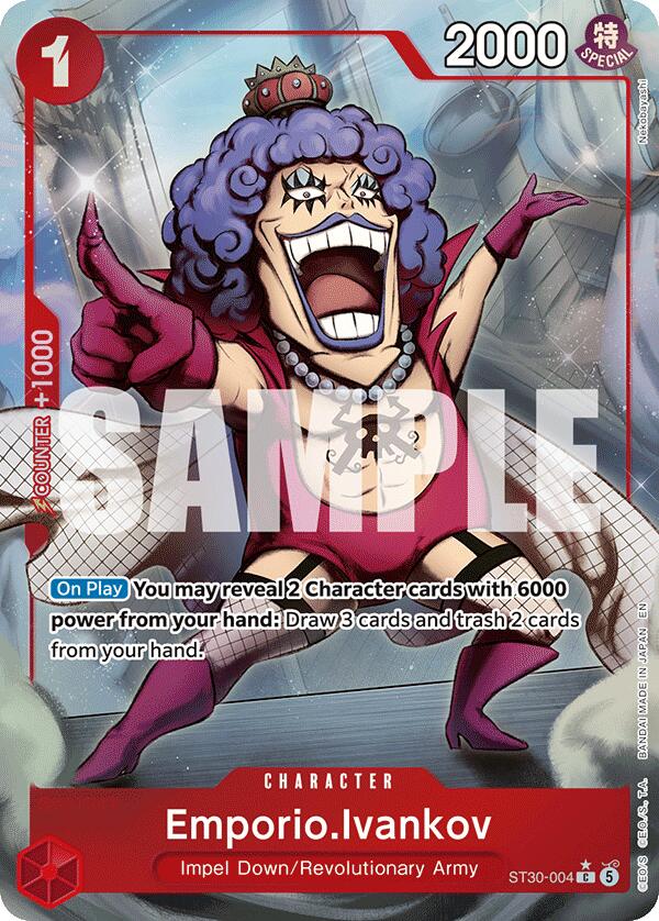 Emporio.Ivankov (Full Art) [Starter Deck EX: Gear 5] | Gamers Paradise