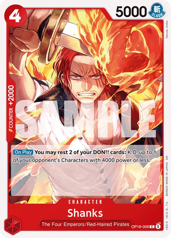 Shanks [The Time of Battle] | Gamers Paradise