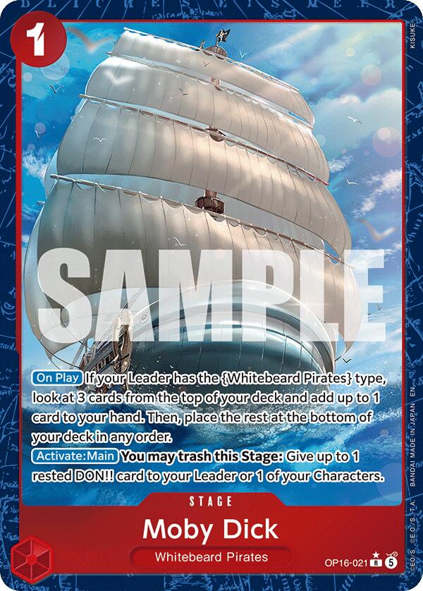 Moby Dick (Alternate Art) [The Time of Battle] | Gamers Paradise