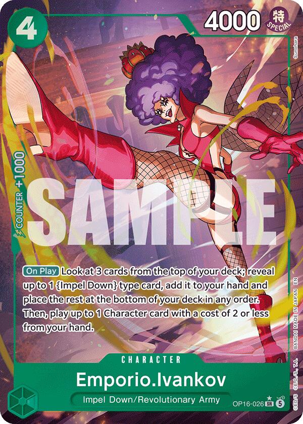 Emporio.Ivankov (Alternate Art) [The Time of Battle] | Gamers Paradise