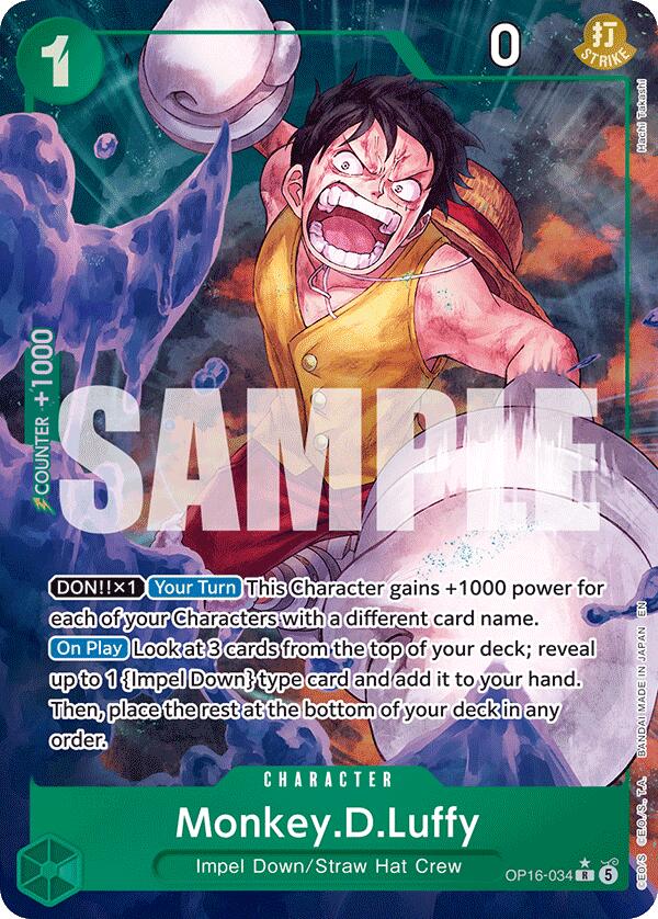 Monkey.D.Luffy (Alternate Art) [The Time of Battle] | Gamers Paradise