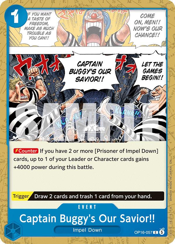 Captain Buggy's Our Savior!! [The Time of Battle] | Gamers Paradise