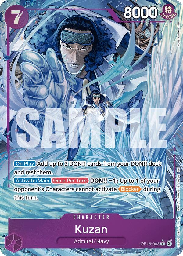 Kuzan (Alternate Art) [The Time of Battle] | Gamers Paradise