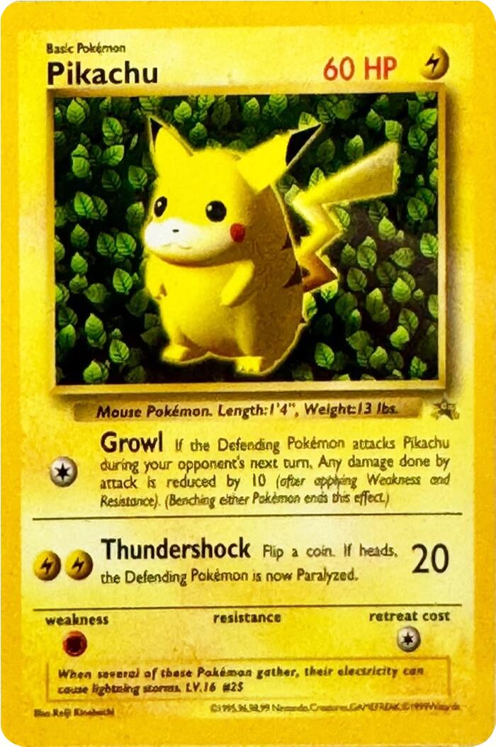Pikachu (Corocoro Grey Star) [Player Placement Trainer Promos] | Gamers Paradise
