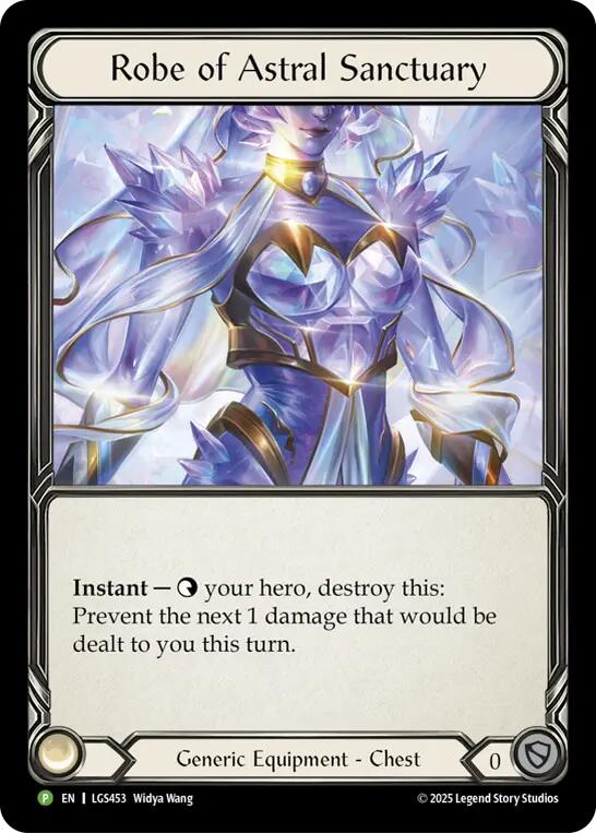 Robe Of Astral Sanctuary [LGS453] (Promo)  Cold Foil | Gamers Paradise