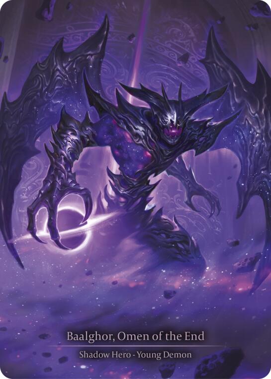 Baalghor, Omen of the End (Marvel) [IAR159-MV] (Omens of the Third Age)  Cold Foil | Gamers Paradise