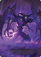 Baalghor, Omen of the End (Marvel) [IAR159-MV] (Omens of the Third Age)  Cold Foil | Gamers Paradise