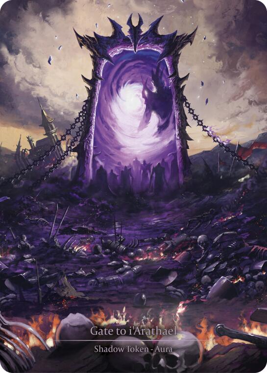 Gate to i'Arathael (Marvel) [IAR222-MV] (Omens of the Third Age)  Cold Foil | Gamers Paradise