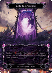 Gate to i'Arathael (Marvel) [IAR222-MV] (Omens of the Third Age)  Cold Foil | Gamers Paradise