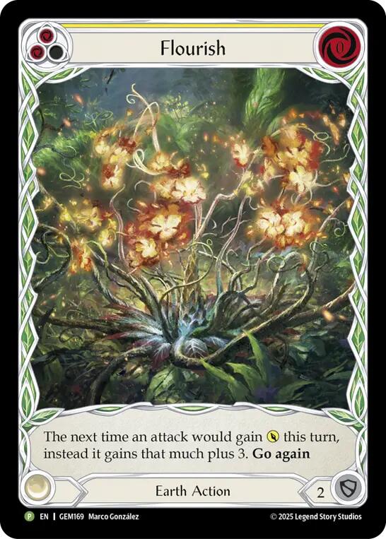 Flourish (Yellow) [GEM169] (GEM Pack 5) | Gamers Paradise
