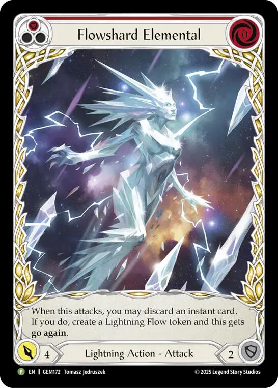 Flowshard Elemental (Red) [GEM172] (GEM Pack 5) | Gamers Paradise