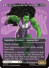 Jennifer Walters // The Sensational She-Hulk (Borderless) (0355) [Marvel Super Heroes] | Gamers Paradise