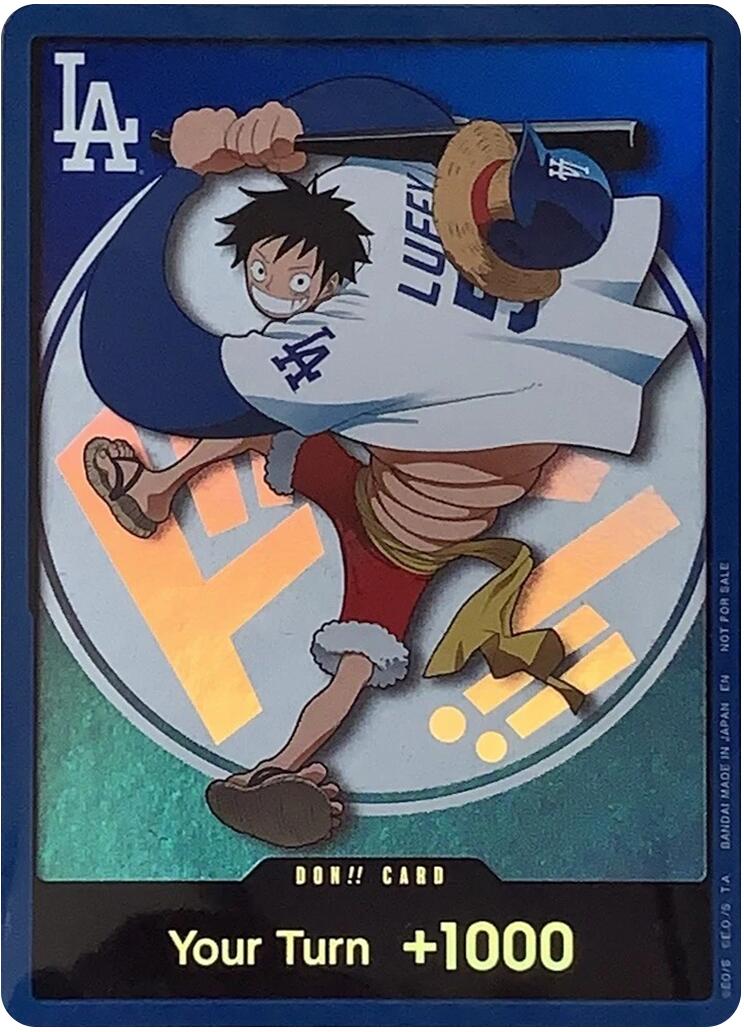 DON!! Card (LA Dodgers 2026 Promo) [One Piece Promotion Cards] | Gamers Paradise