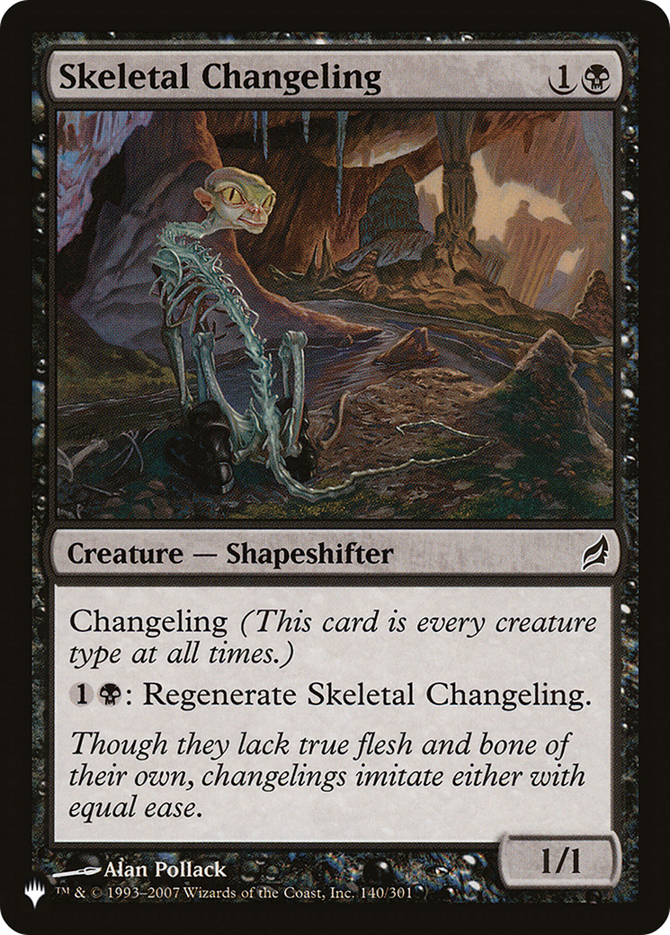 Skeletal Changeling [The List Reprints] | Gamers Paradise