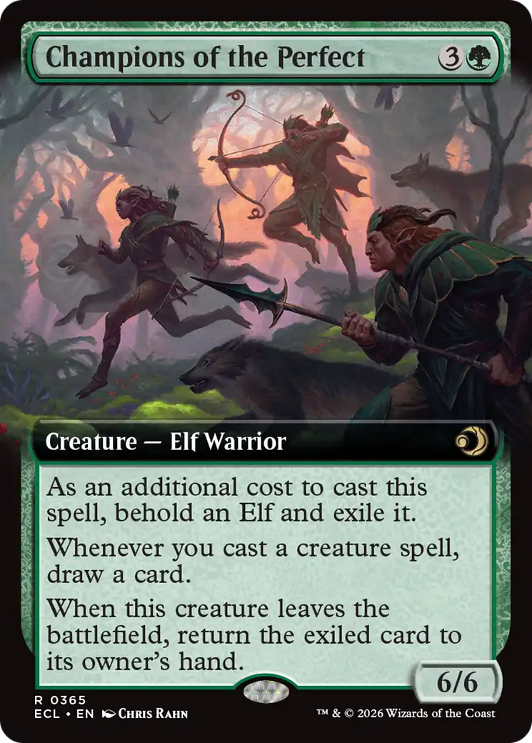 Champions of the Perfect (Extended Art) [Lorwyn Eclipsed] | Gamers Paradise
