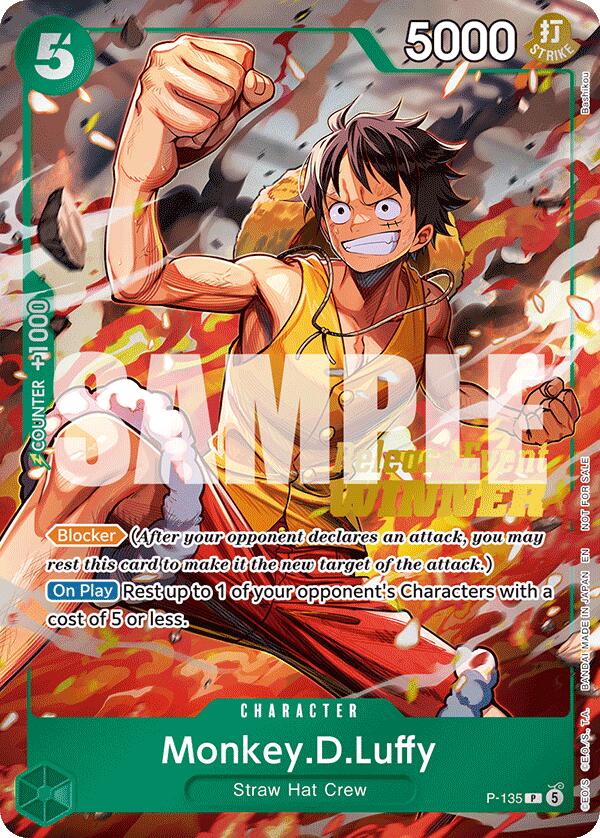 Monkey.D.Luffy (OP16 Release Event Winner) [One Piece Promotion Cards] | Gamers Paradise