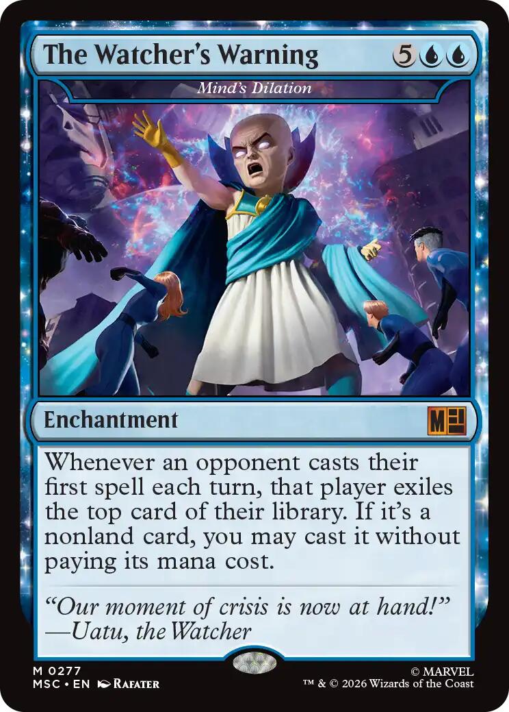 The Watcher's Warning - Mind's Dilation [Marvel Super Heroes Commander] | Gamers Paradise