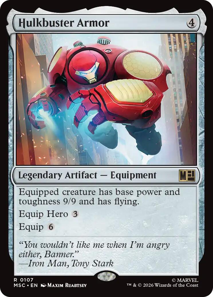 Hulkbuster Armor (Surge Foil) [Marvel Super Heroes Commander] | Gamers Paradise