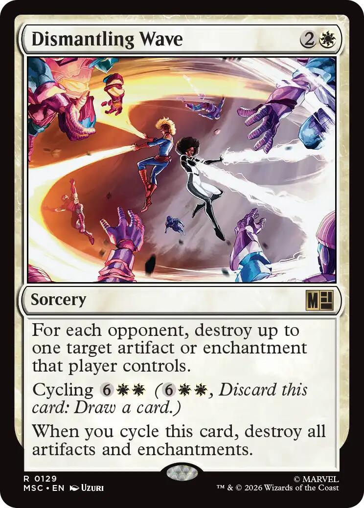 Dismantling Wave (Surge Foil) [Marvel Super Heroes Commander] | Gamers Paradise