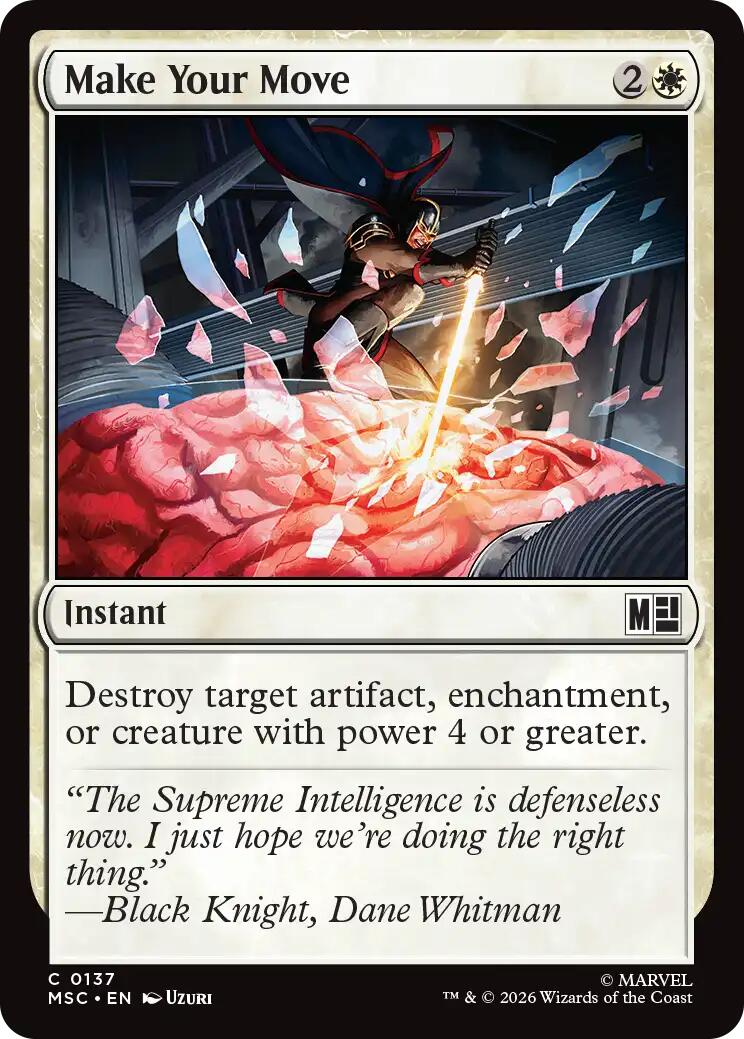 Make Your Move (Surge Foil) [Marvel Super Heroes Commander] | Gamers Paradise
