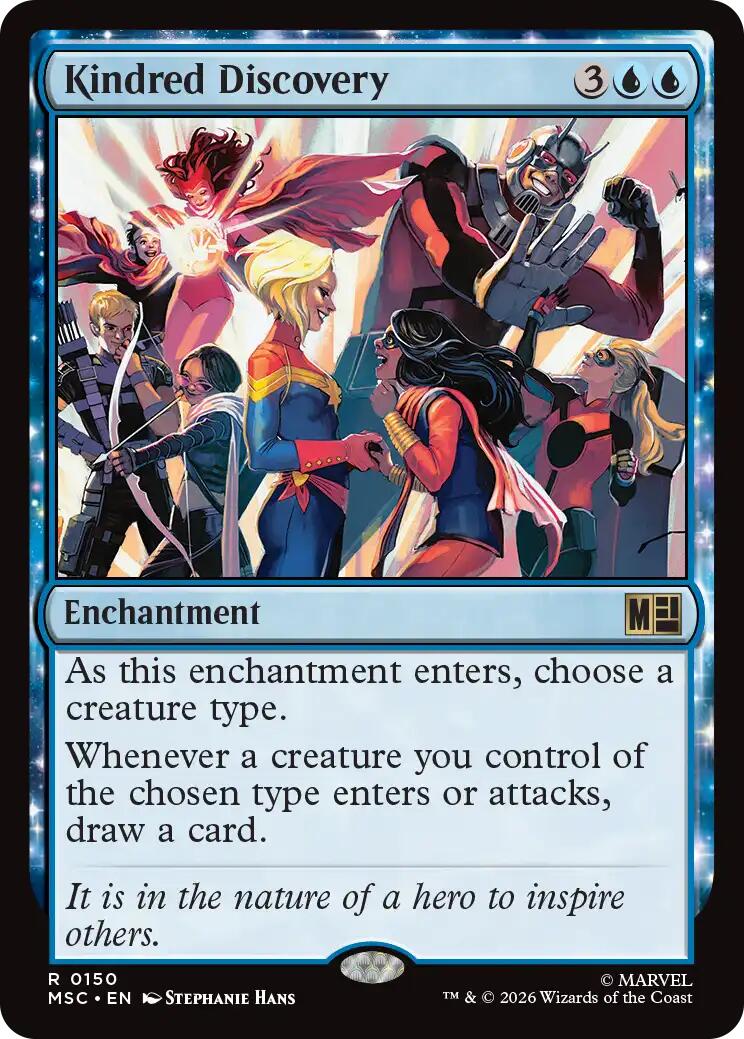 Kindred Discovery (Surge Foil) [Marvel Super Heroes Commander] | Gamers Paradise