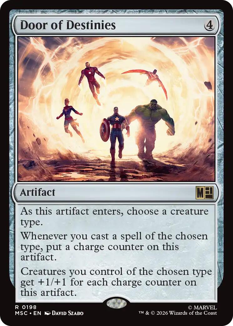 Door of Destinies (Surge Foil) [Marvel Super Heroes Commander] | Gamers Paradise
