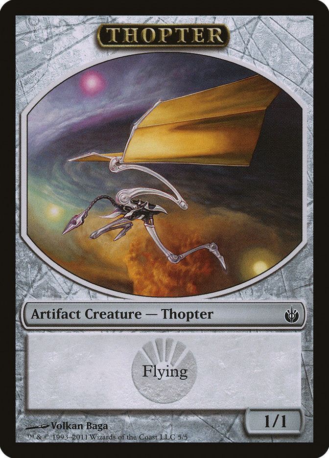Thopter Token [Mirrodin Besieged Tokens] | Gamers Paradise