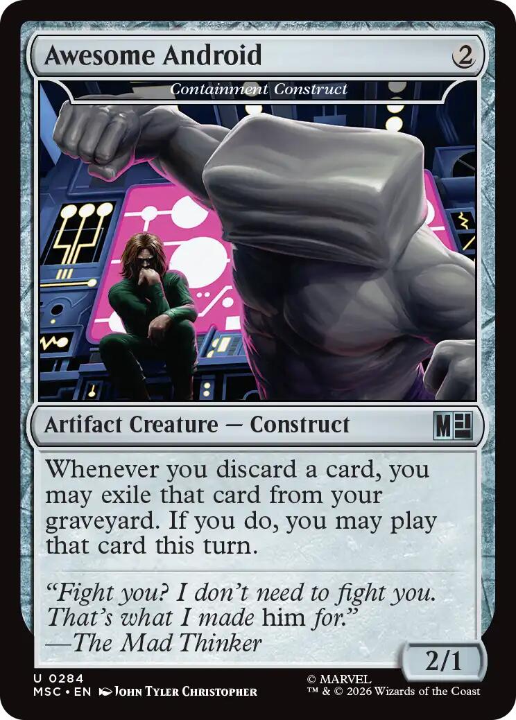 Awesome Android - Containment Construct [Marvel Super Heroes Commander] | Gamers Paradise