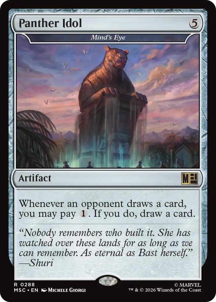 Panther Idol - Mind's Eye [Marvel Super Heroes Commander] | Gamers Paradise