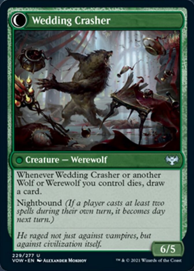Wolfkin Outcast // Wedding Crasher [Innistrad: Crimson Vow] | Gamers Paradise