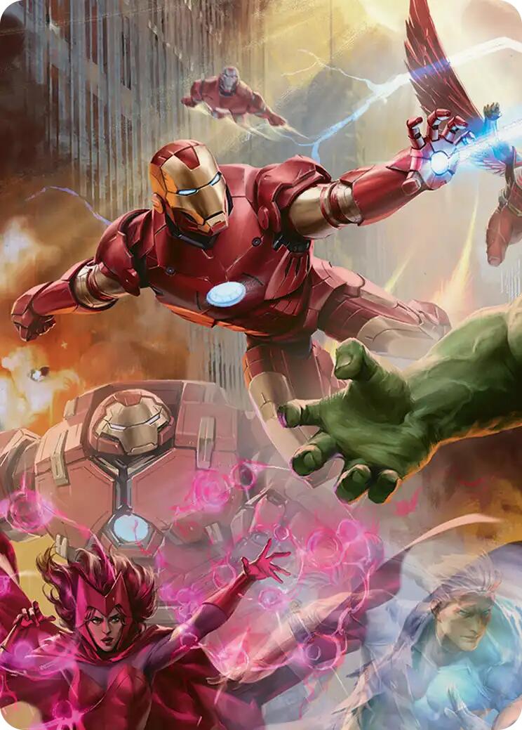 Iron Man, Futurist Paragon Art Card [Marvel Super Heroes Art Series] | Gamers Paradise