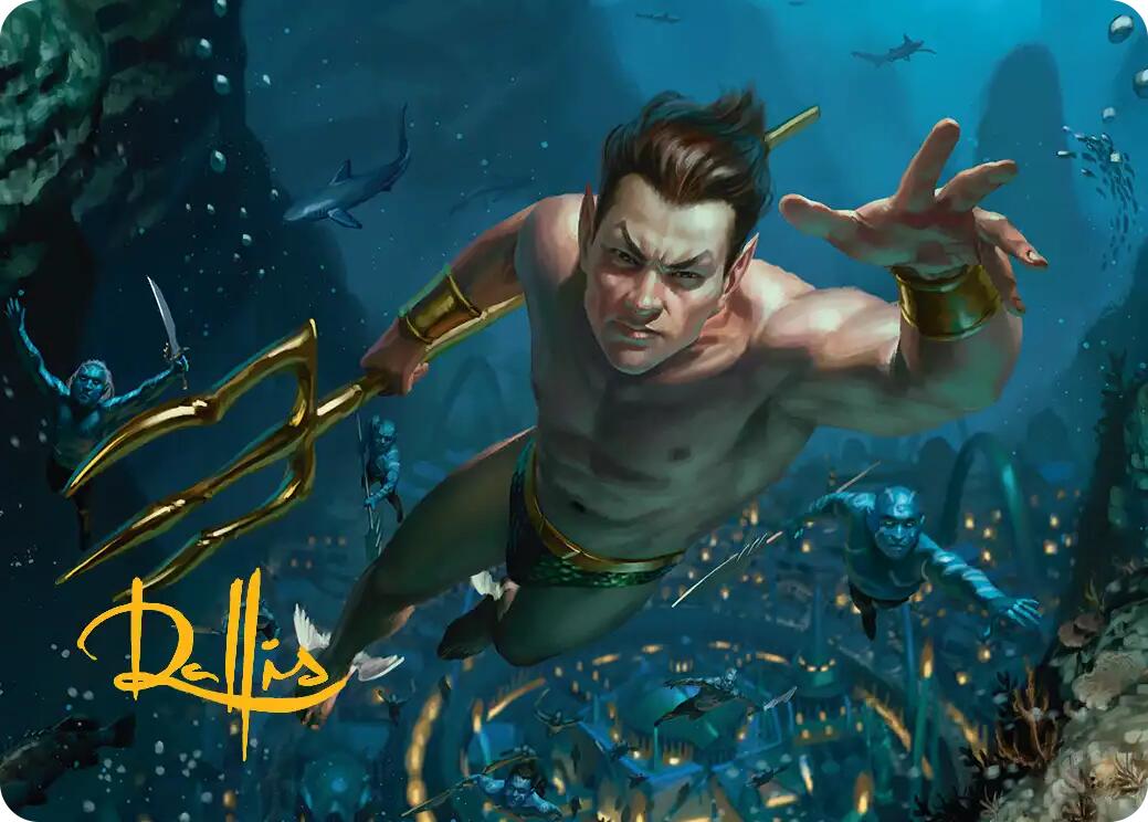 Namor the Sub-Mariner Art Card (Gold-Stamped Signature) [Marvel Super Heroes Art Series] | Gamers Paradise