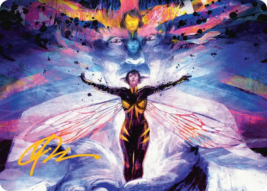 Pym Particles Art Card (Gold-Stamped Signature) [Marvel Super Heroes Art Series] | Gamers Paradise