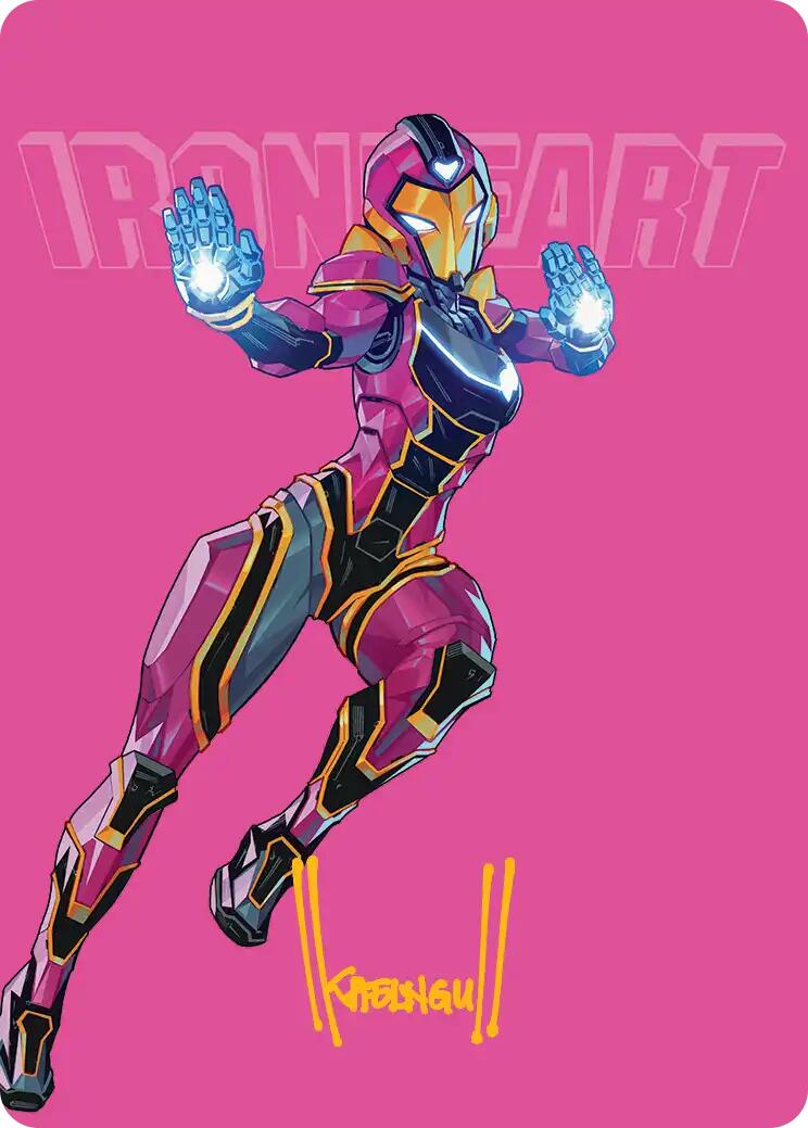 Ironheart, Clever Champion Art Card (Gold-Stamped Signature) [Marvel Super Heroes Art Series] | Gamers Paradise