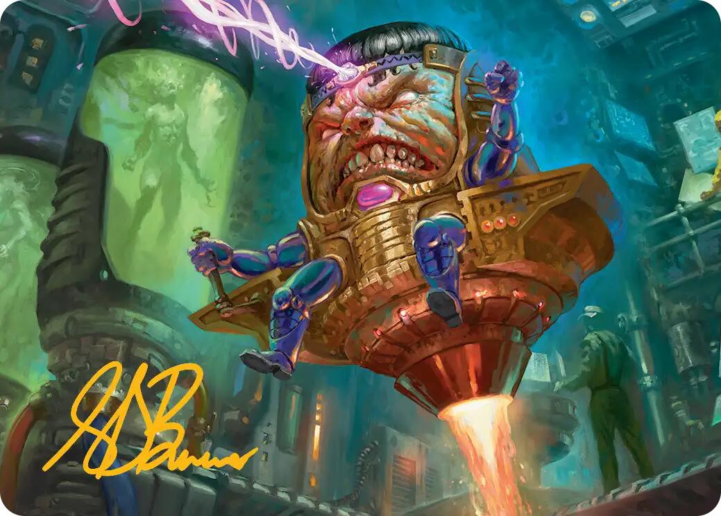 M.O.D.O.K. Art Card (Gold-Stamped Signature) [Marvel Super Heroes Art Series] | Gamers Paradise