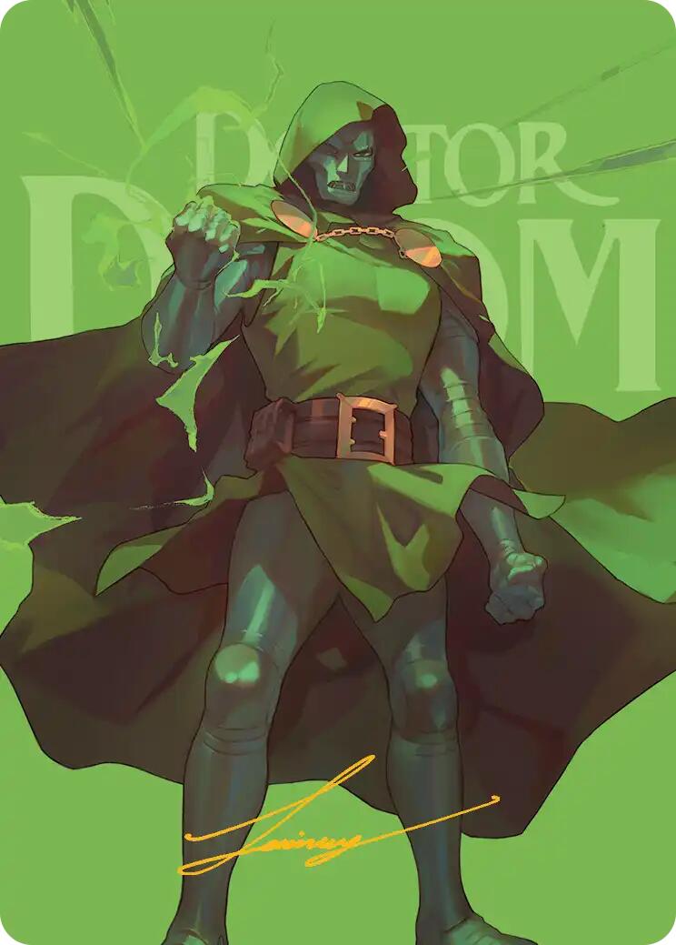 Doctor Doom Art Card (Gold-Stamped Signature) [Marvel Super Heroes Art Series] | Gamers Paradise