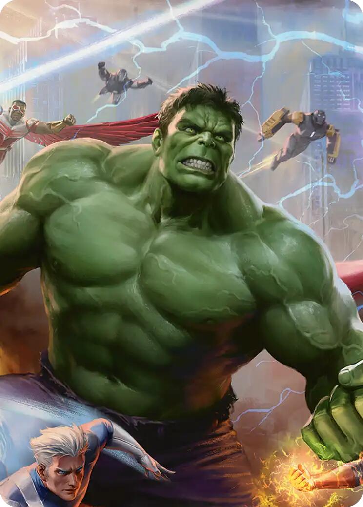 Hulk, Always Angry Art Card [Marvel Super Heroes Art Series] | Gamers Paradise