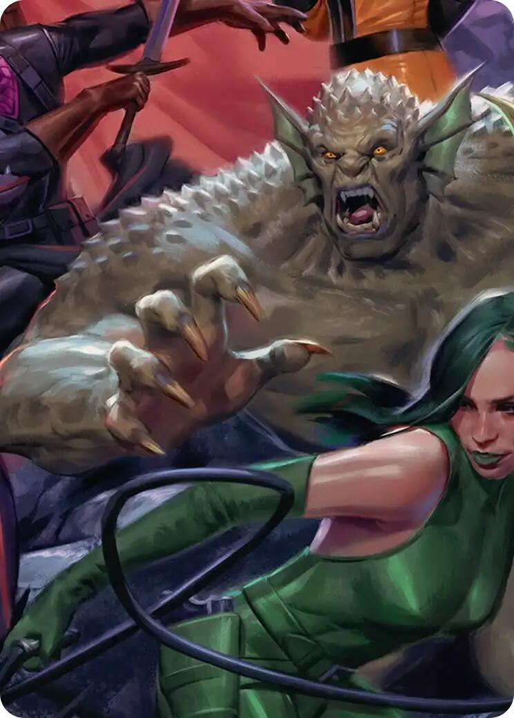 Abomination, Irradiated Brute Art Card [Marvel Super Heroes Art Series] | Gamers Paradise