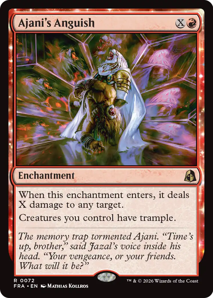 Ajani's Anguish [Reality Fracture] | Gamers Paradise