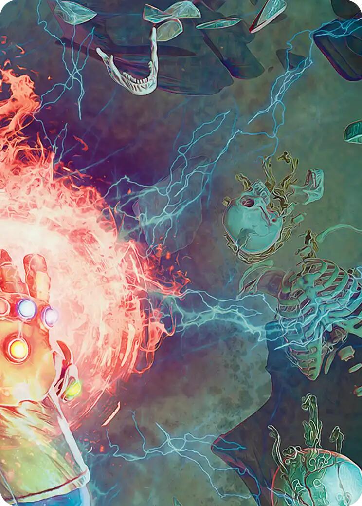 Thanos, the Mad Titan Art Card (3/9) [Marvel Super Heroes Art Series] | Gamers Paradise
