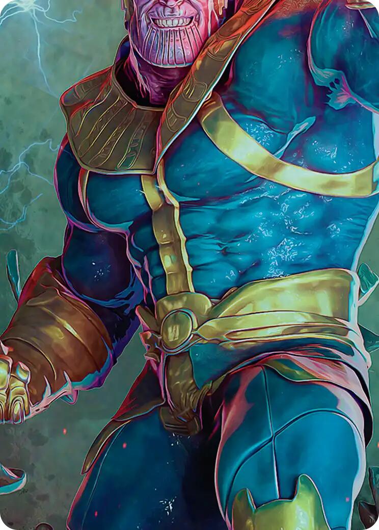 Thanos, the Mad Titan Art Card (5/9) [Marvel Super Heroes Art Series] | Gamers Paradise