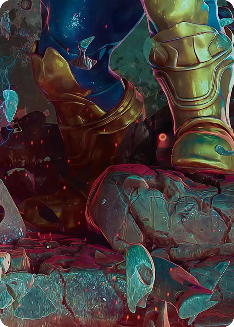 Thanos, the Mad Titan Art Card (8/9) [Marvel Super Heroes Art Series] | Gamers Paradise