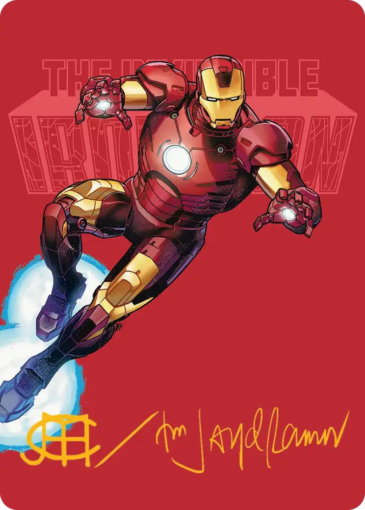 The Invincible Iron Man Art Card (Gold-Stamped Signature) [Marvel Super Heroes Art Series] | Gamers Paradise