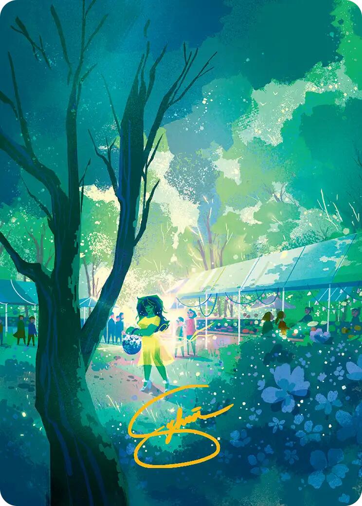 Forest Art Card (Gold-Stamped Signature) [Marvel Super Heroes Art Series] | Gamers Paradise