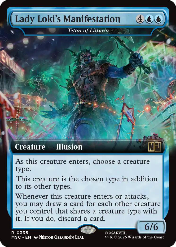 Lady Loki's Manifestation - Titan of Littjara (Extended Art) [Marvel Super Heroes Commander] | Gamers Paradise