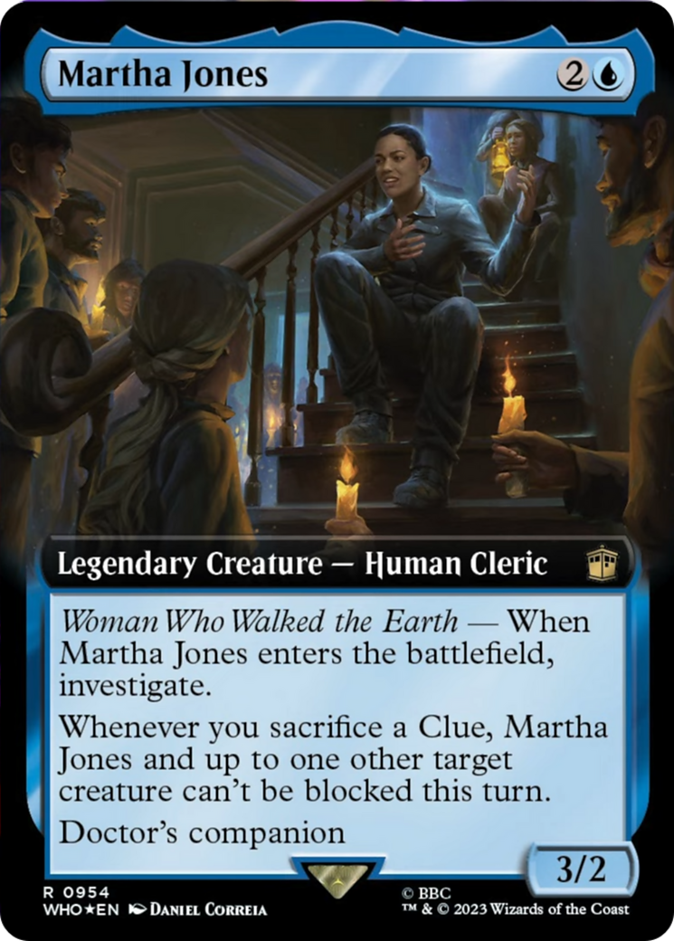 Martha Jones (Extended Art) (Surge Foil) [Doctor Who] | Gamers Paradise